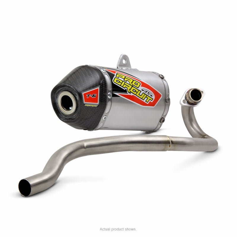 Pro Circuit T - 6 Exhaust System 2002 - 09 Kawasaki KLX110 | 0120911F - MojoMotoSport.com