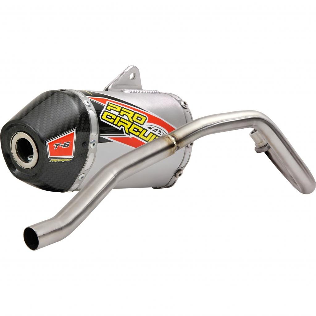 Pro Circuit T - 6 Exhaust System 2002 - 22 Yamaha TT - R110 | 0132011F - MojoMotoSport.com