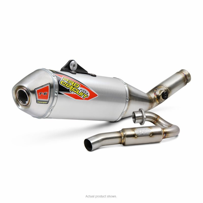 Pro Circuit T - 6 Exhaust System 2019 - 22 Kawasaki KX450/X | 0121945G - MojoMotoSport.com
