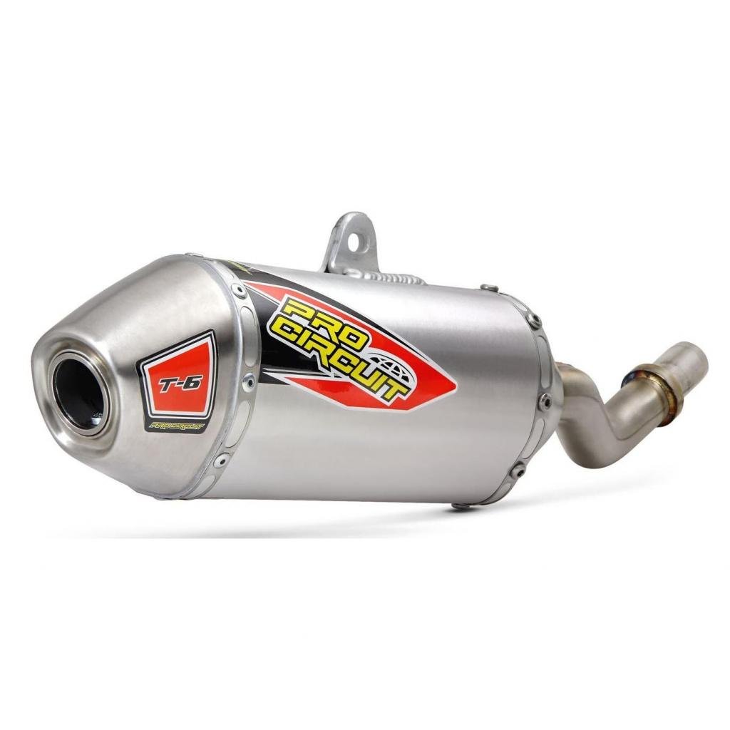 Pro Circuit T - 6 Slip - On Exhaust | 0122030A - MojoMotoSport.com