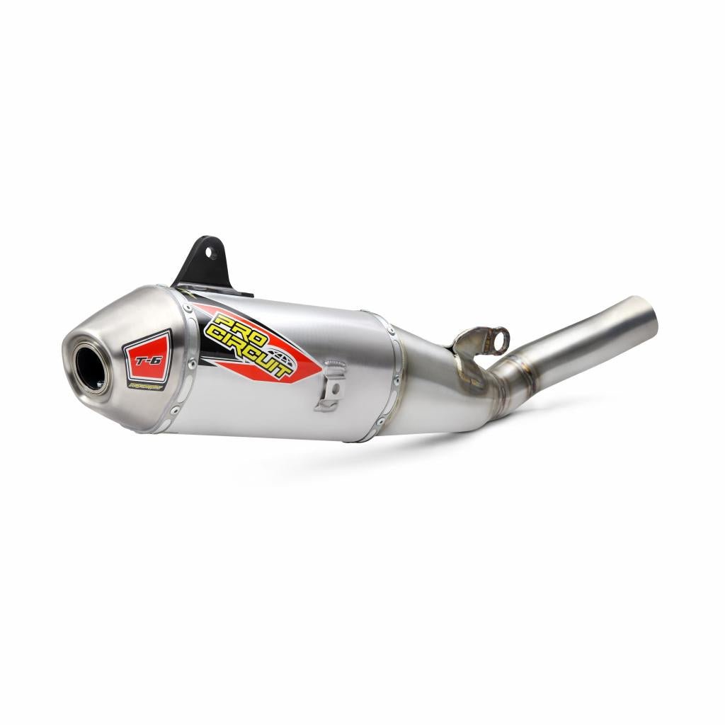 Pro Circuit T - 6 Slip - On Exhaust | 0131925A - MojoMotoSport.com