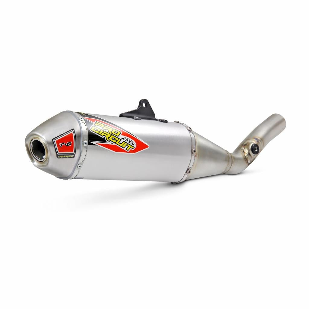 Pro Circuit T - 6 Slip - On Exhaust | 0141845A - MojoMotoSport.com