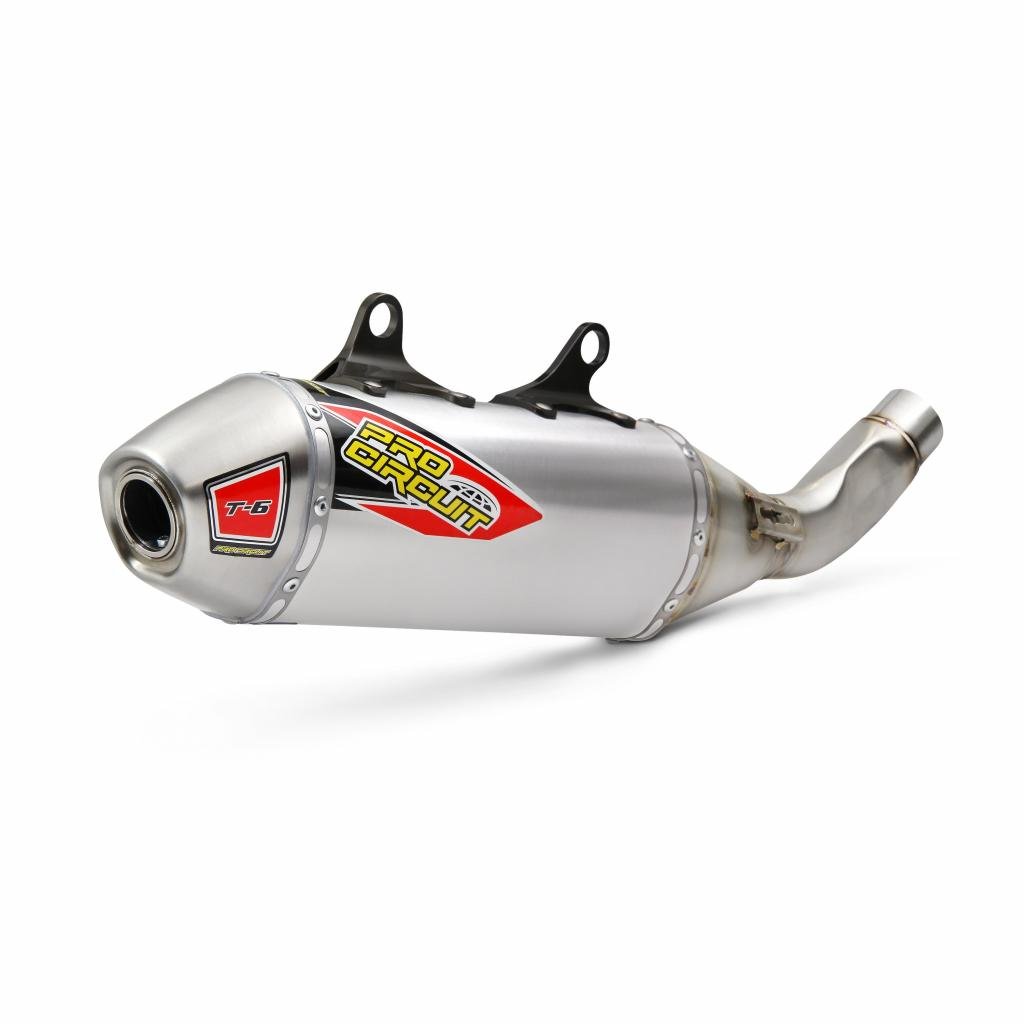 Pro Circuit T - 6 Slip - On Exhaust | 0151935A - MojoMotoSport.com