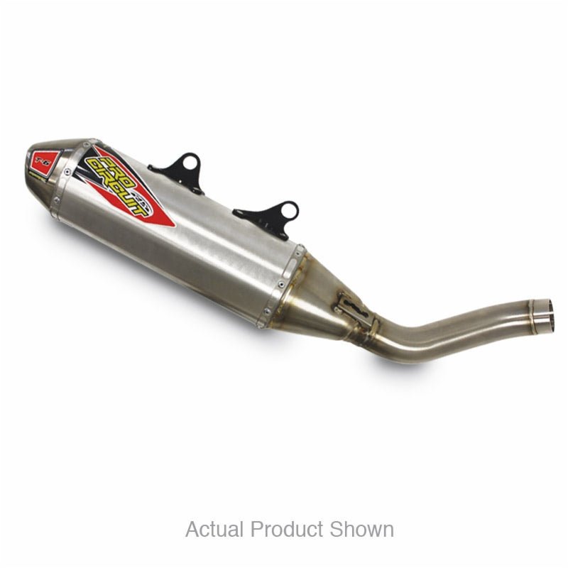 Pro Circuit T - 6 Stainless Muffler 2022.5 - 23 KTM/Husqvarna 250/350F | 0152225A - MojoMotoSport.com