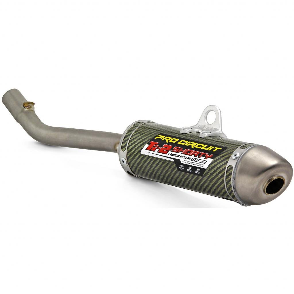 Pro Circuit TI - 2 Kevlar Silencer 2003 - 05 Kawasaki KX125 | 1121412K - MojoMotoSport.com