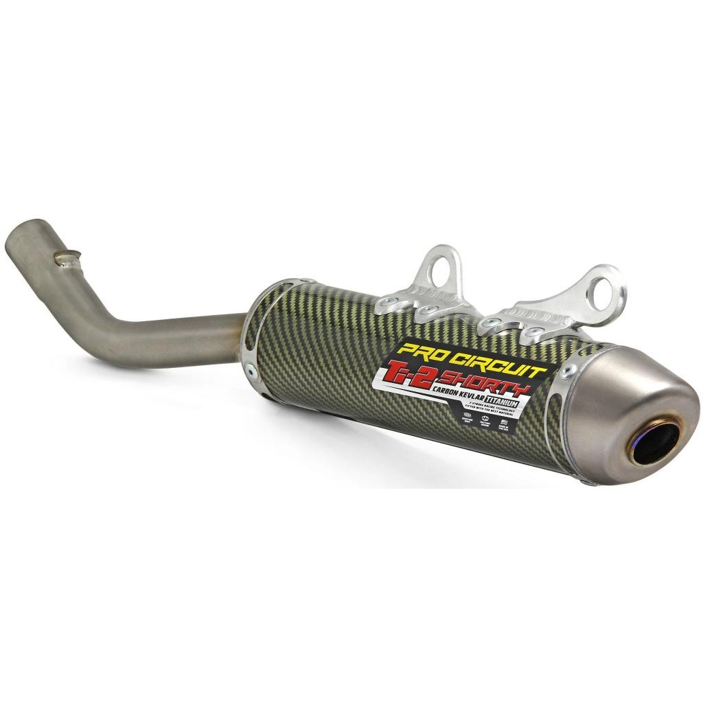 Pro Circuit TI - 2 Kevlar Silencer 2005 - 07 Kawasaki KX250 | 1121425K - MojoMotoSport.com