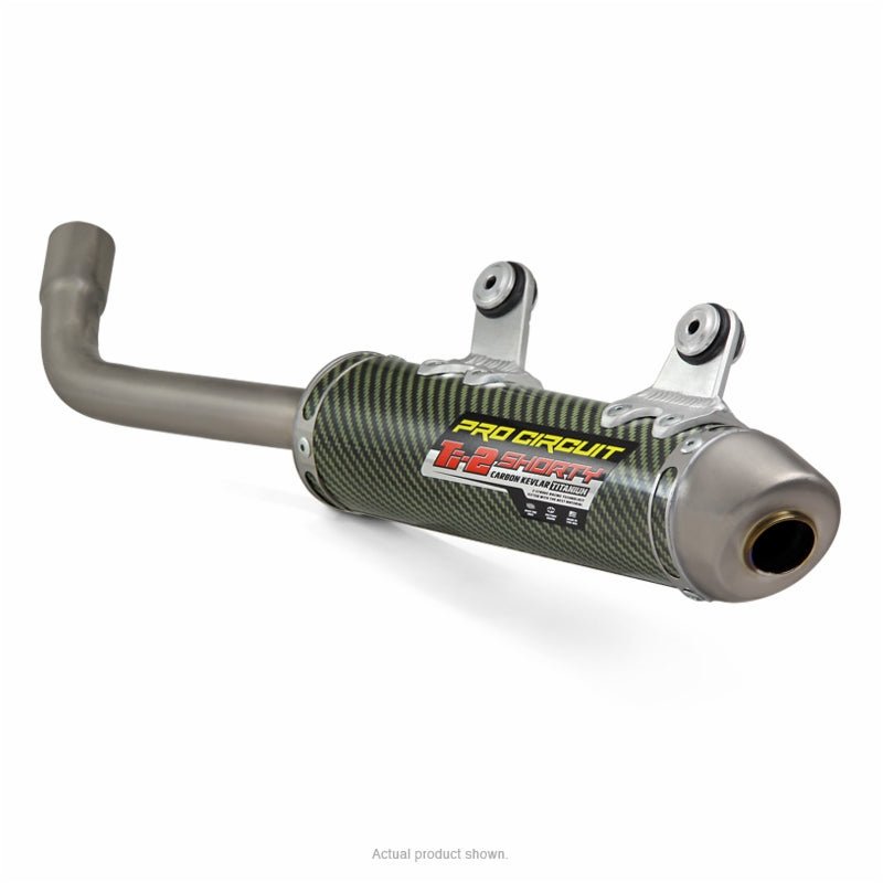 Pro Circuit TI - 2 Shorty Kevlar Silencer 2019 - 23 KTM/HUS/GAS 250/300cc | 1151925K - MojoMotoSport.com