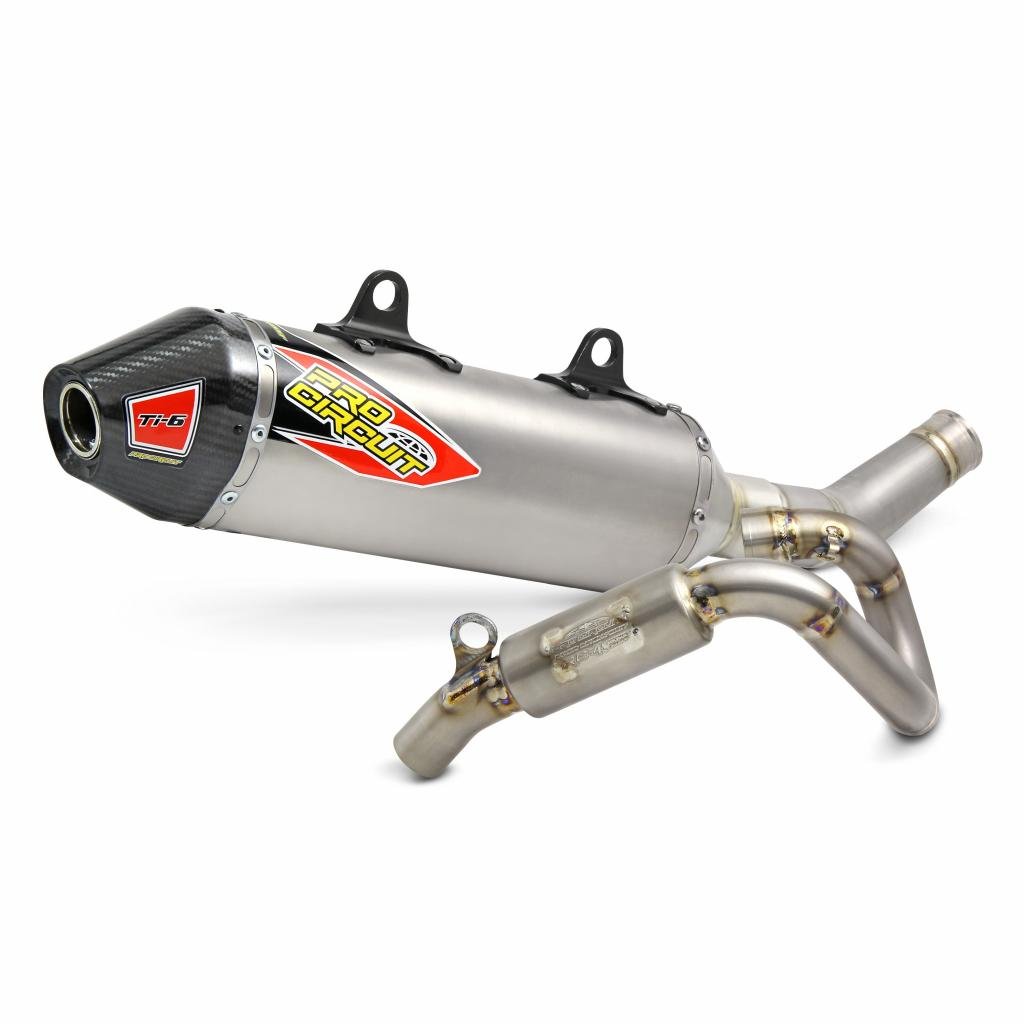 Pro Circuit Ti - 6 Exhaust System 2016.5 - 18 KTM/Husqvarna 250 SX - F/FC | 0351725F - MojoMotoSport.com