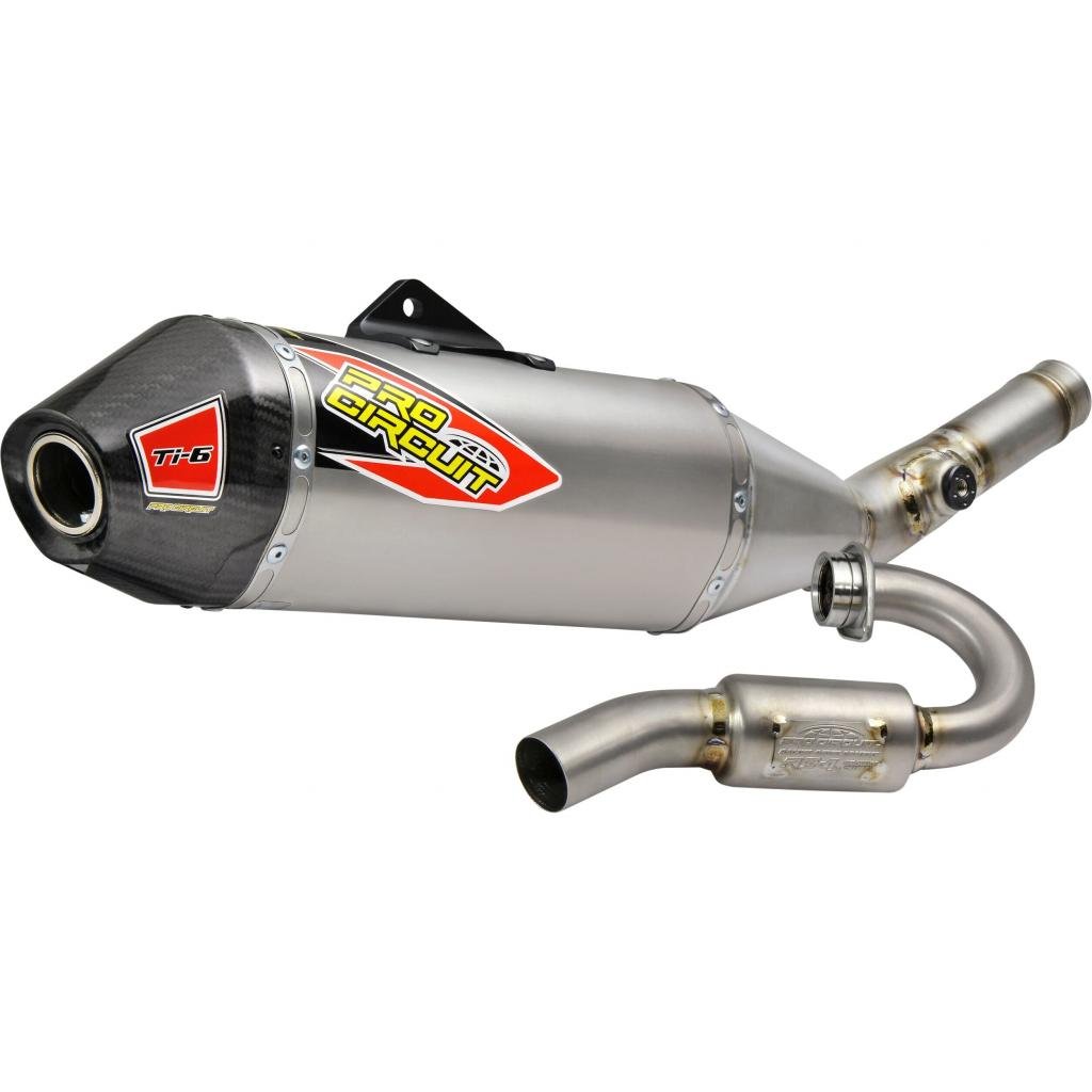 Pro Circuit Ti - 6 Exhaust System 2021 - 23 Kawasaki KX250 | 0322125F - MojoMotoSport.com