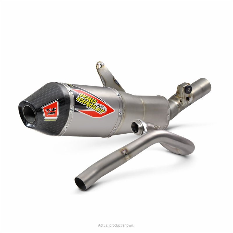 Pro Circuit Ti - 6 Pro Exhaust System 2021 - 22 Honda CRF450R | 0312145FP - MojoMotoSport.com