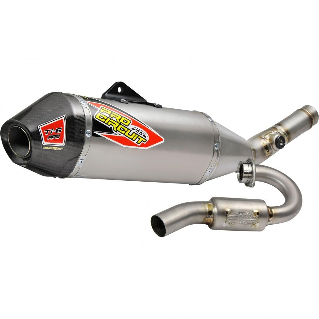 Pro Circuit Ti - 6 Pro Exhaust System 2021 - UP Kawasaki KX250 | 0322125FP - MojoMotoSport.com