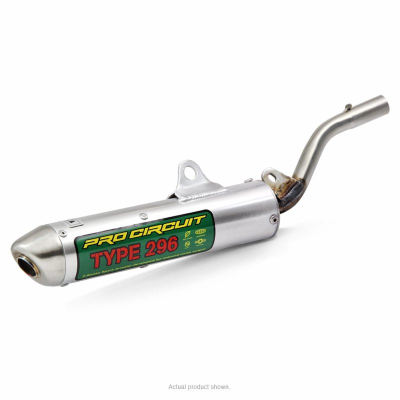 Pro Circuit Type 296 S.A. Silencer 1998 - 22 Kawasaki KX80 - 112 | SK98080 - 296 - MojoMotoSport.com