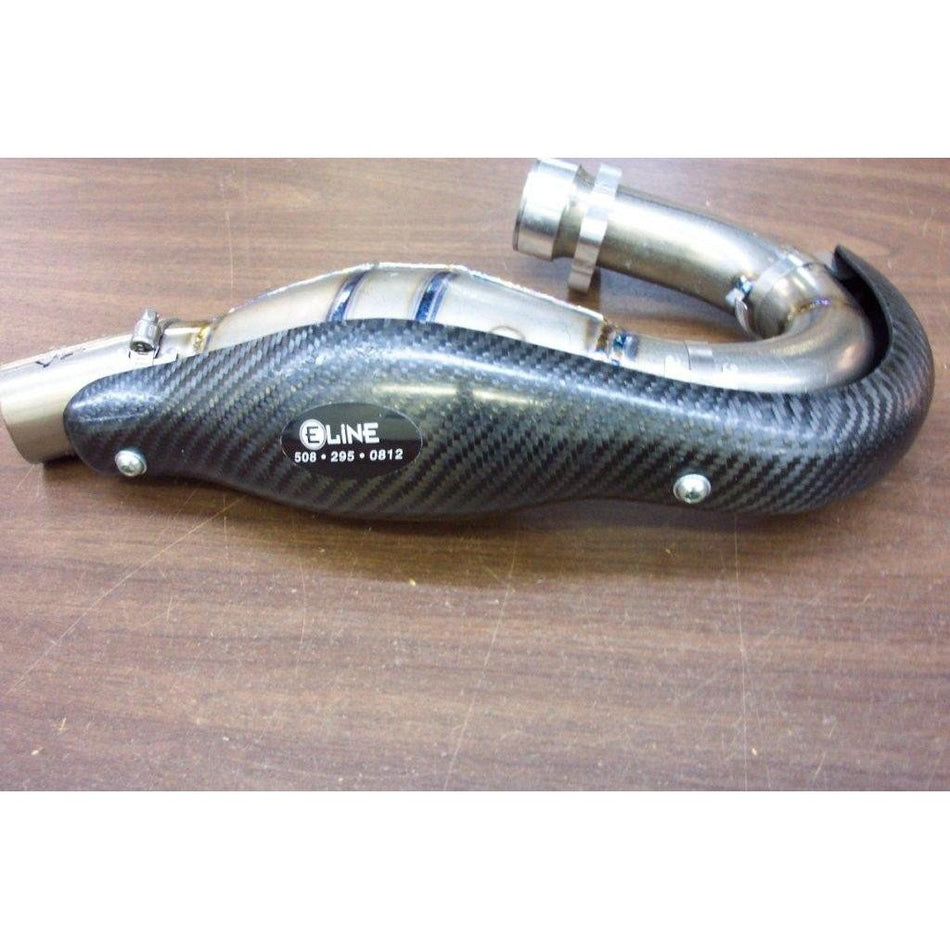 E-Line - Honda CRF450R FMF Megabomb Carbon Fiber Pipe Guard '09-'10 | HMB4509