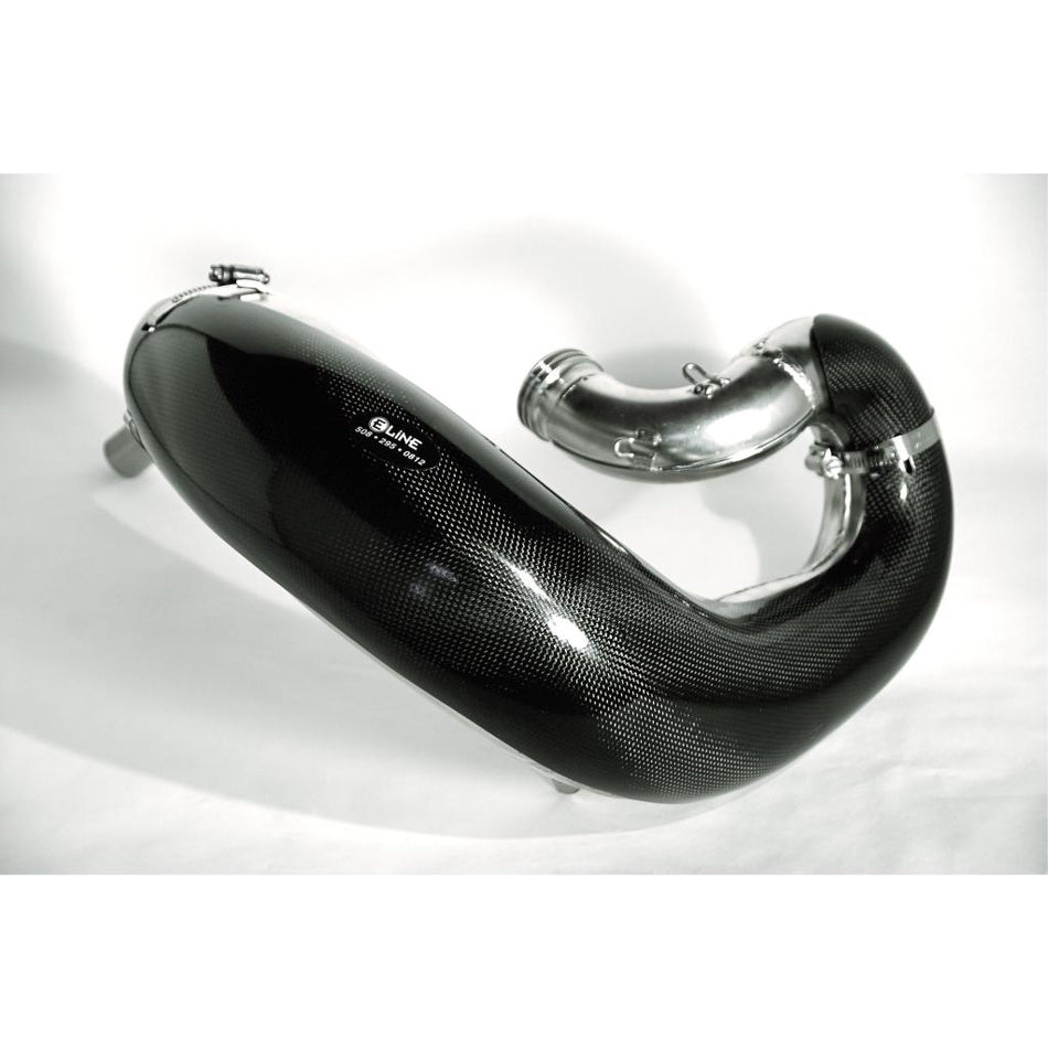 E-Line - KTM 200 XC-(W), Carbon Fiber Pipe Guard for FMF Gnarly Pipe ('06-'16) | MPG087