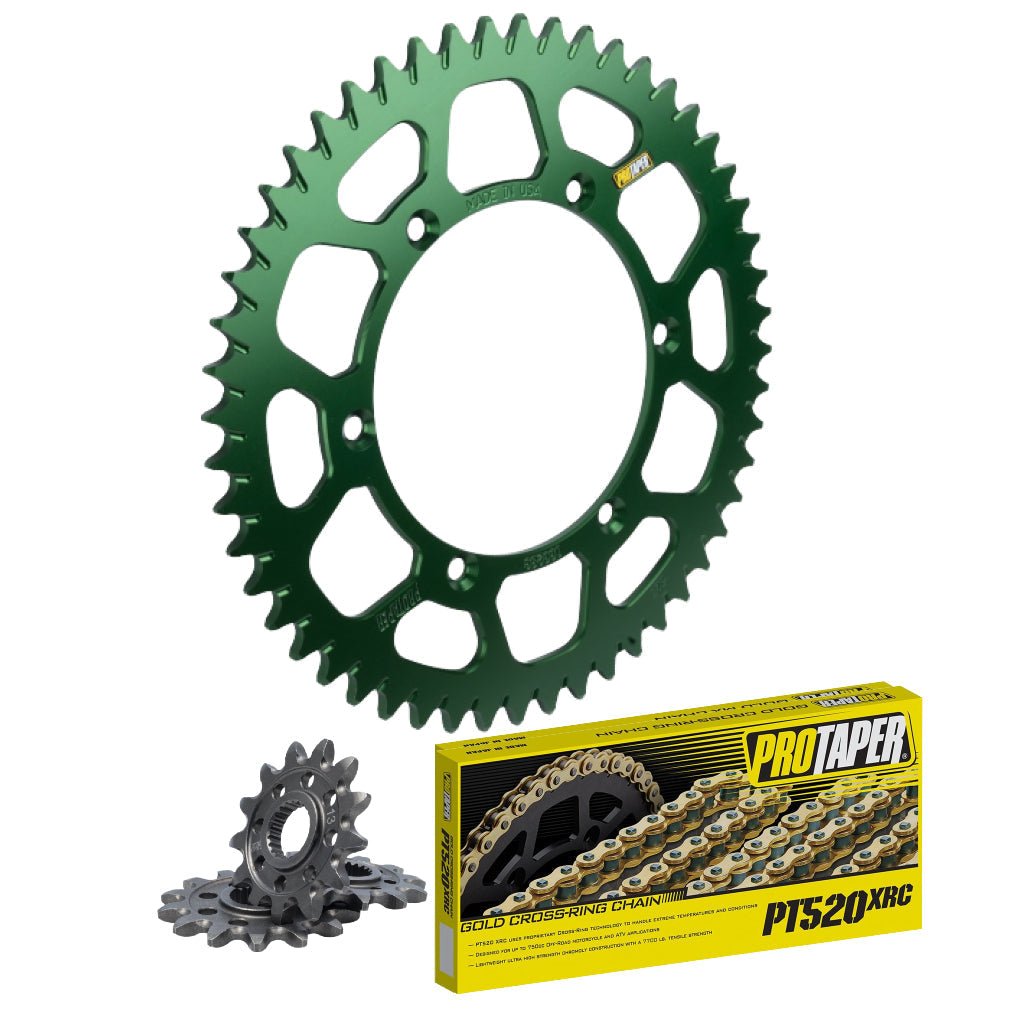 ProTaper Gold Series Chain & Sprocket Kit Kawasaki KX125 - MojoMotoSport.com