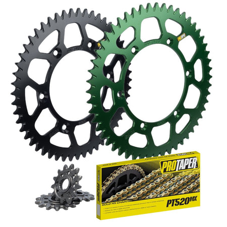 ProTaper Gold Series Chain & Sprocket Kit Kawasaki KX60 - 100 - MojoMotoSport.com