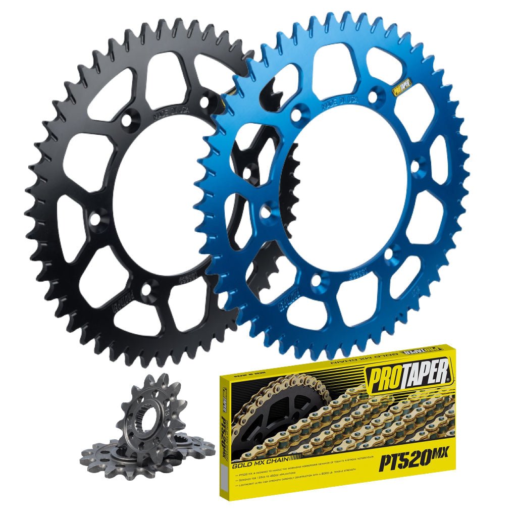 ProTaper Gold Series Chain & Sprocket Kit Yamaha YZ80/TT - R125 - MojoMotoSport.com