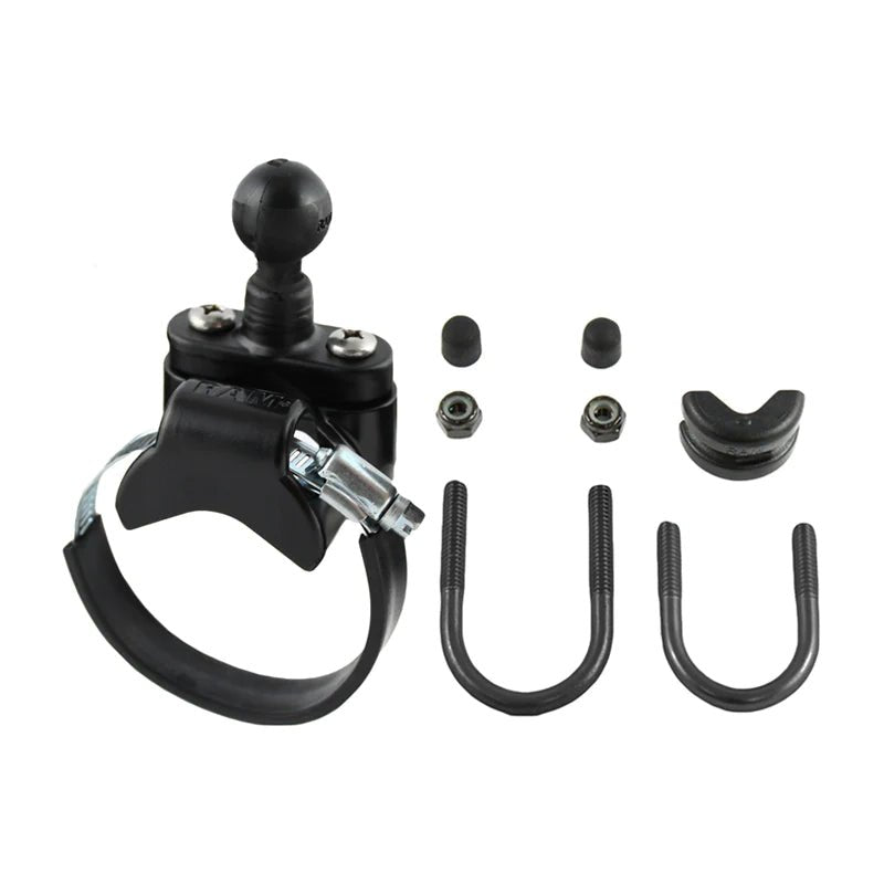 Ram ATV/UTV Ball Base for Rails up to 3.15" - Zinc | RAM - B - 231Z - 2U - MojoMotoSport.com