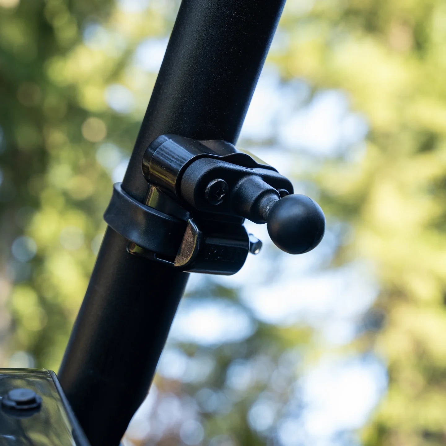 Ram ATV/UTV Ball Base for Rails up to 3.15" - Zinc | RAM - B - 231Z - 2U - MojoMotoSport.com