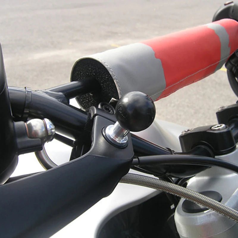 Ram Ball Adapter w/ 3/8" - 16 Threaded Post & Lock Washer - B Size | RAM - B - 236U - MojoMotoSport.com