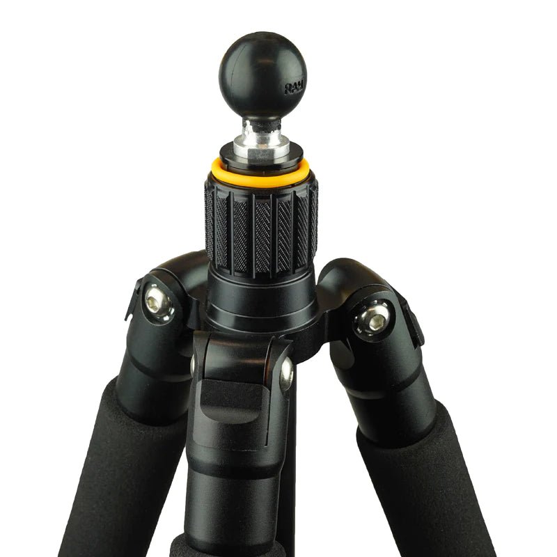 Ram Ball Adapter w/ 3/8" - 16 Threaded Post & Lock Washer - B Size | RAM - B - 236U - MojoMotoSport.com