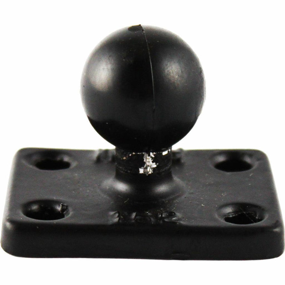 Ram Ball Base w/ 1" x 1.5" 4 - Hole Pattern - B Size | RAM - B - 202U - 152 - MojoMotoSport.com