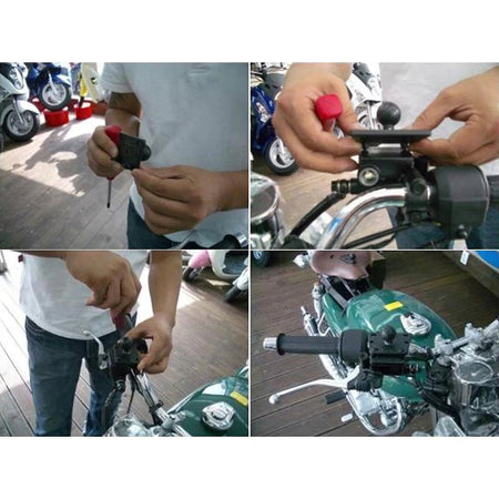 Ram Centered Reservoir Cover Ball Base | RAM - B - 345U - MojoMotoSport.com