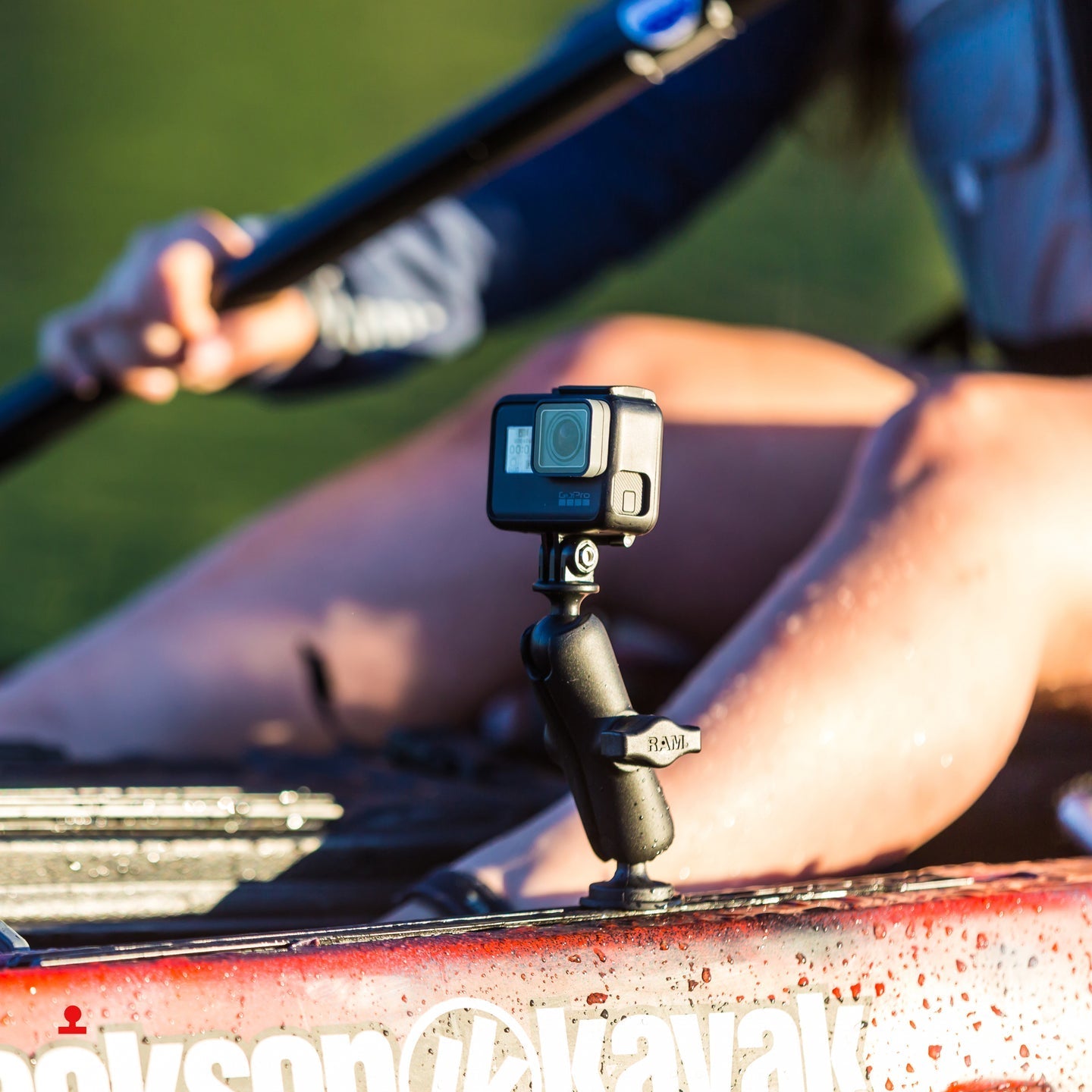 Ram Composite Double Socket Arm - B Size Medium | RAP - B - 201U - MojoMotoSport.com