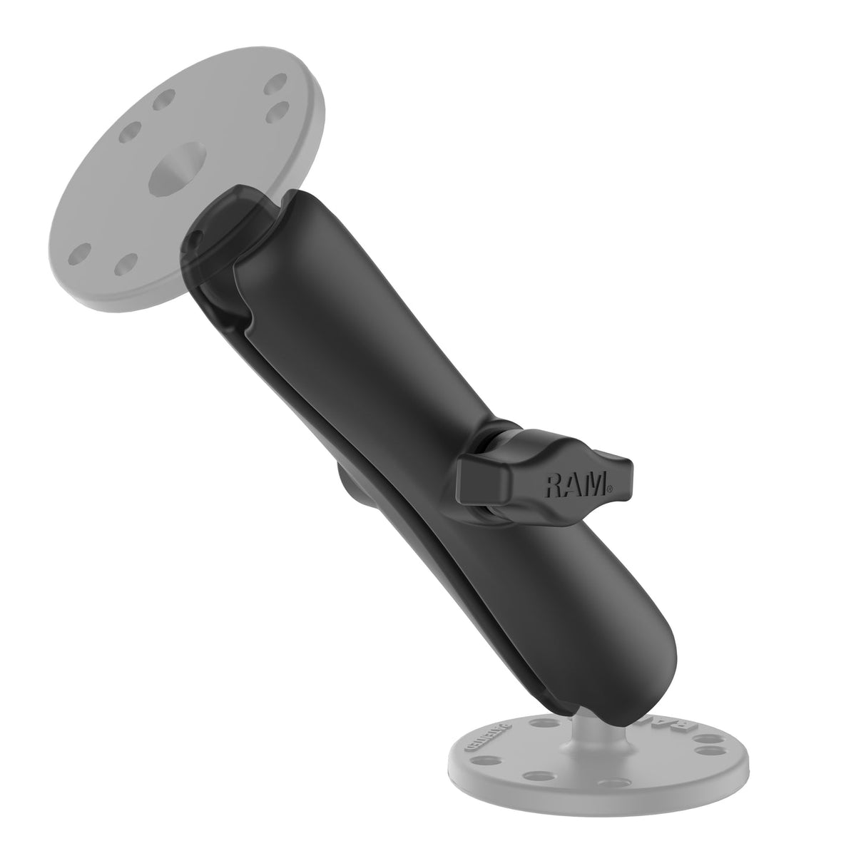 Ram Double Socket Arm - B Size Long | RAM - B - 201U - C - MojoMotoSport.com