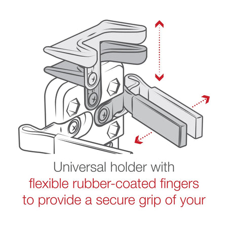 Ram Finger - Grip Universal GPS and Radio Holder | RAM - HOL - UN4U - MojoMotoSport.com