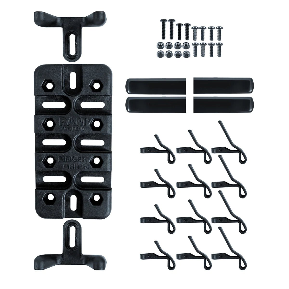 Ram Finger - Grip Universal Mount w/ Brake/Clutch Reservoir Base | RAM - B - 174 - UN4 - MojoMotoSport.com
