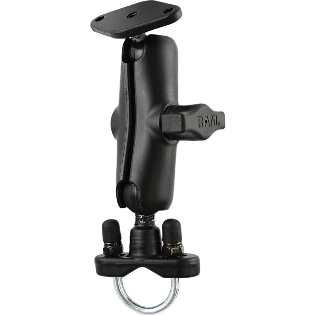Ram Handlebar Rail Mount W/Stainless Steel U - Bolt Base | RAM - B - 149 - MojoMotoSport.com