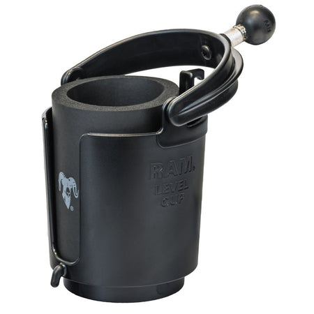 Ram Level Cup 16oz Drink Holder with Ball | RAM - B - 132BU - MojoMotoSport.com