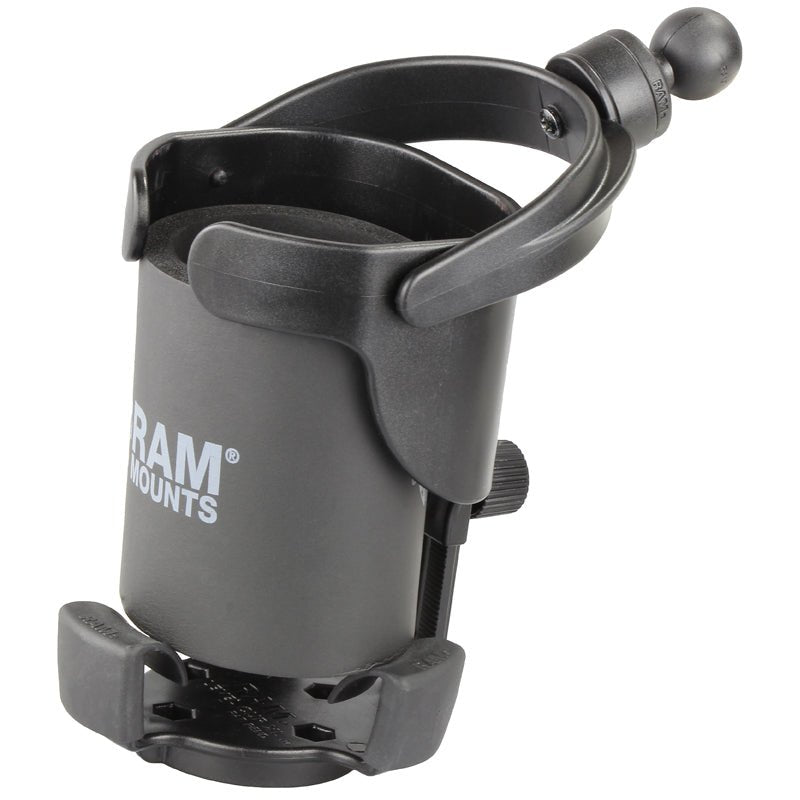 Ram Level Cup XL 32oz Drink Holder w/ Ball | RAP - B - 417B - MojoMotoSport.com