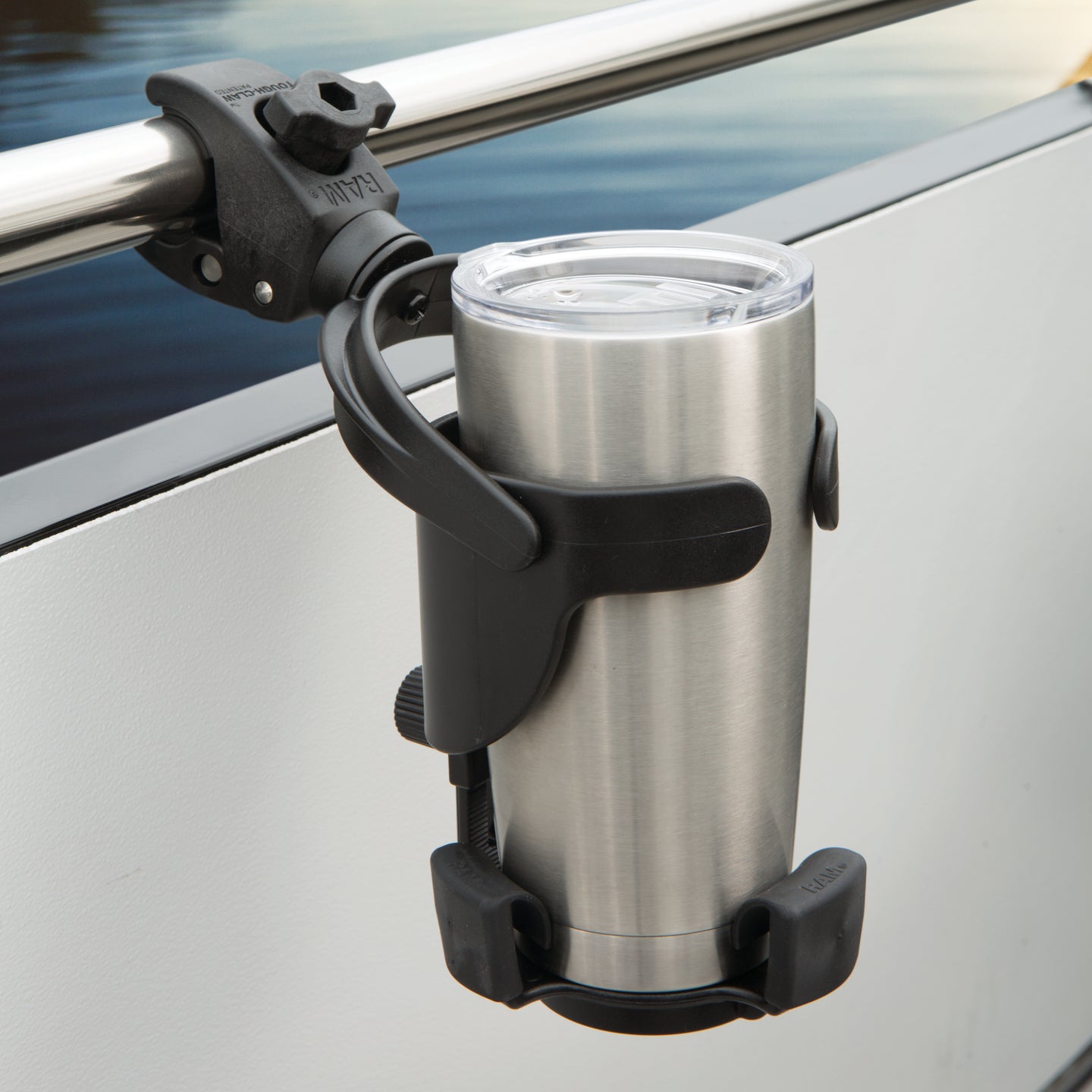 Ram Level Cup XL 32oz Drink Holder w/ RAM Tough - Claw | RAP - B - 417 - 400U - MojoMotoSport.com