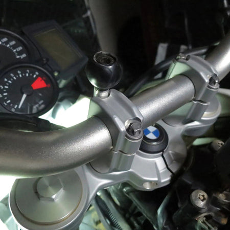Ram Motorcycle Handlebar Clamp Base w/ M8 Bolts | RAM - B - 367U - MojoMotoSport.com