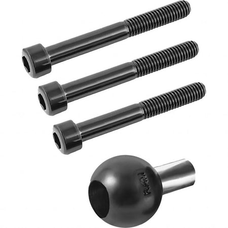 Ram Motorcycle Handlebar Clamp Base w/ M8 Bolts | RAM - B - 367U - MojoMotoSport.com