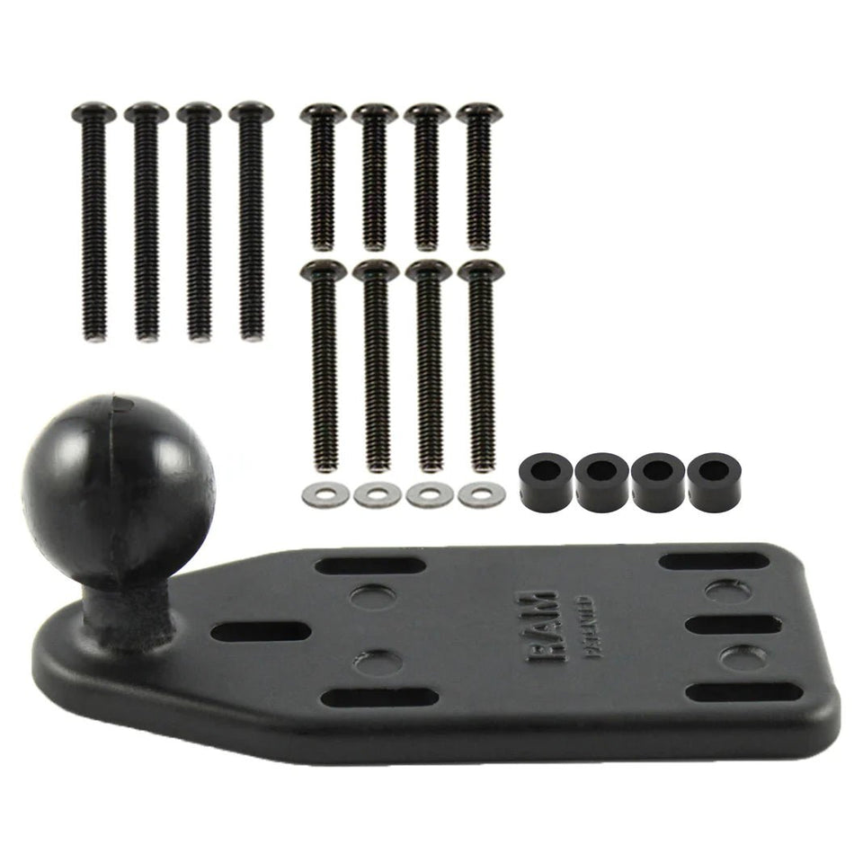 Ram Offset Reservoir Cover Ball Base | RAM - B - 346U - MojoMotoSport.com