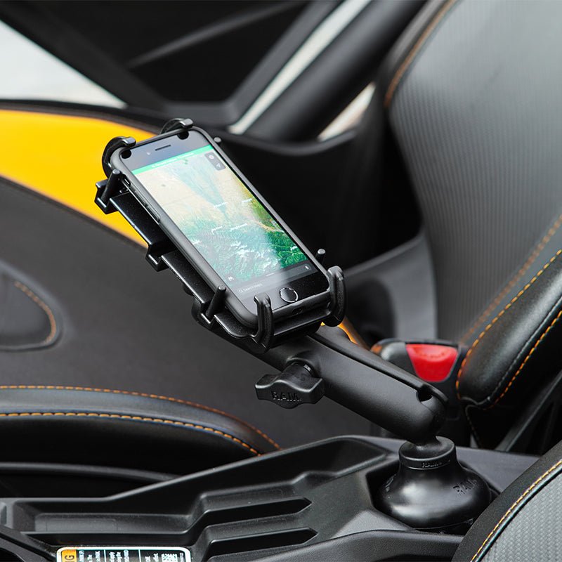 Ram Quick - Grip Universal Phone Holder w/ Ball | RAM - HOL - PD3 - 238AU - MojoMotoSport.com