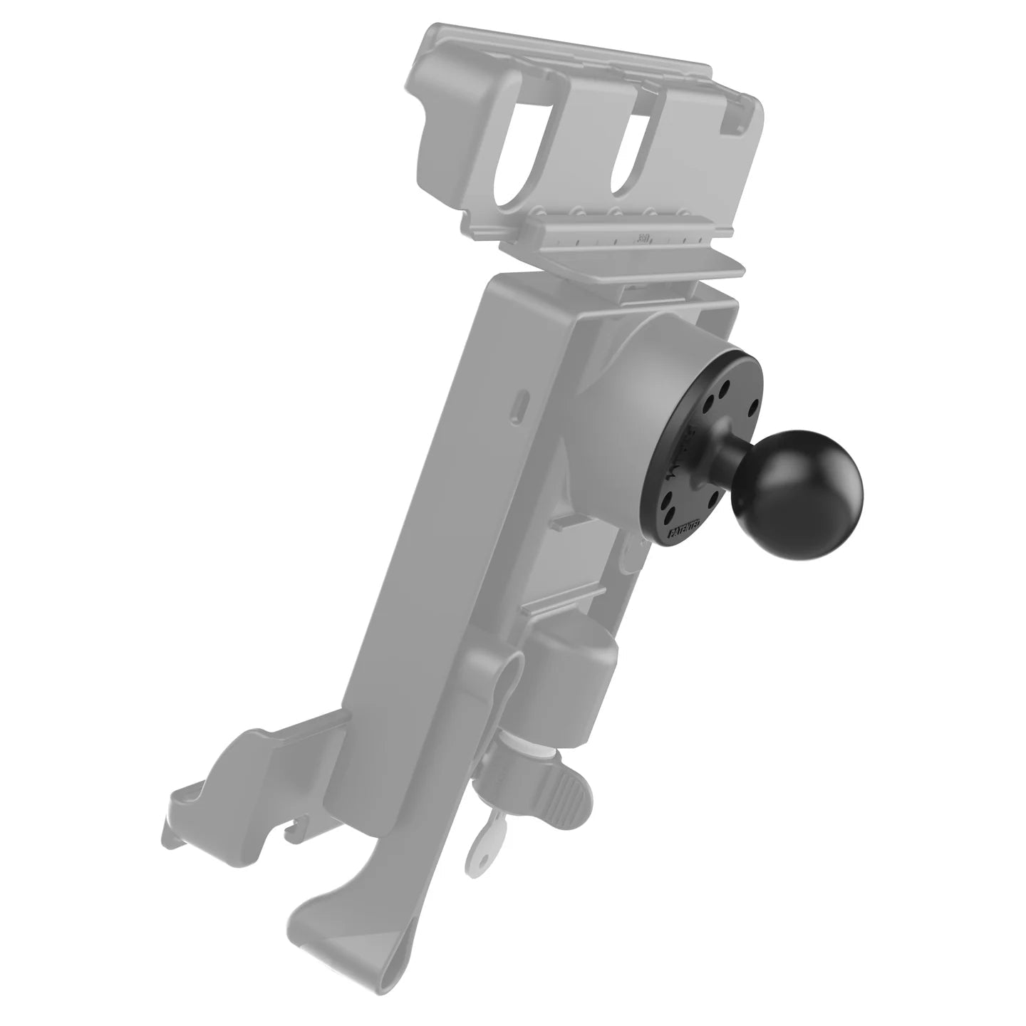 Ram Round Plate with Ball - C Size | RAM - 202U - MojoMotoSport.com