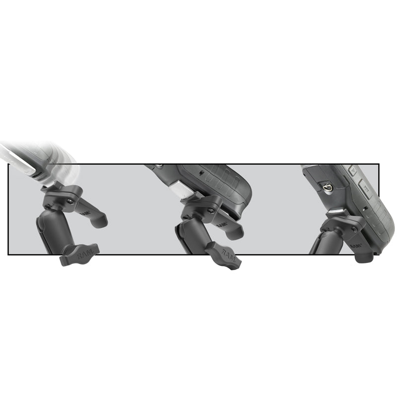 Ram Spine Clip Holder w/ Ball Garmin Handheld Devices | RAM - B - 202 - GA76U - MojoMotoSport.com