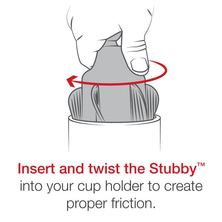 Ram Stubby Cup Holder Ball Base w/ 1" Ball | RAP - B - 299 - 4U - MojoMotoSport.com