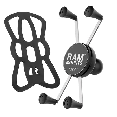 Ram X - Grip Large Phone Holder w/ Ball - B Size | RAM - HOL - UN10BU - MojoMotoSport.com