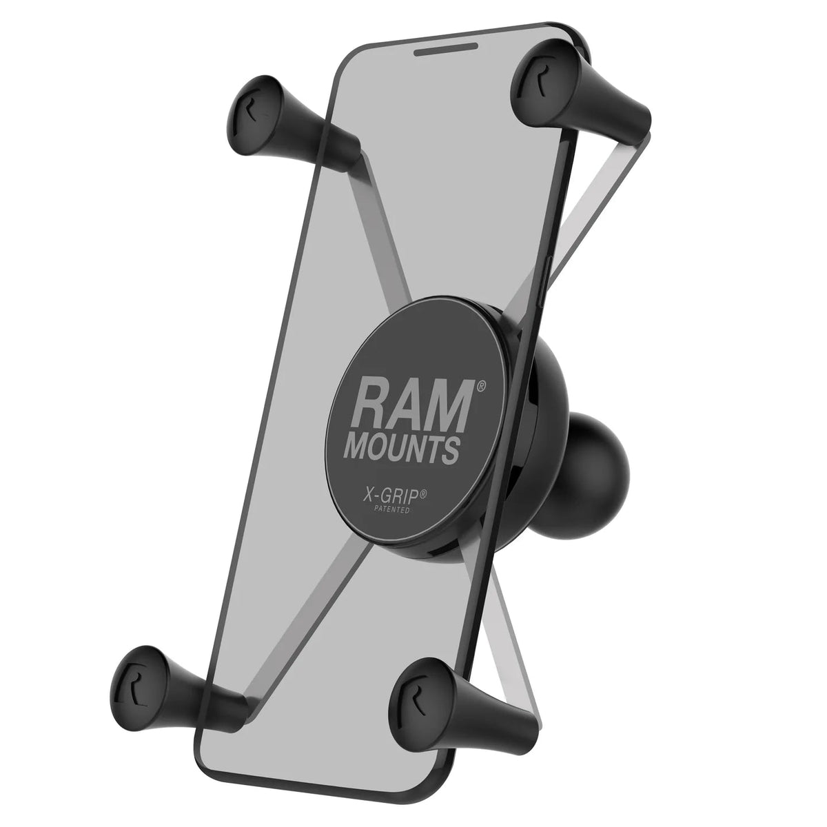 Ram X - Grip Large Phone Holder w/ Ball - B Size | RAM - HOL - UN10BU - MojoMotoSport.com