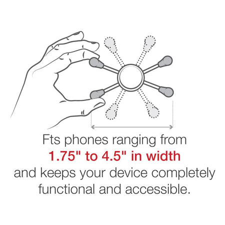 Ram X - Grip Large Phone Mount w/ Handlebar U - Bolt Base - Medium | RAM - B - 149Z - UN10U - MojoMotoSport.com
