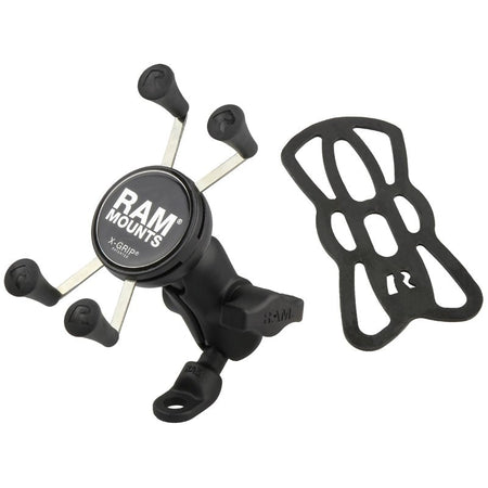 Ram X - Grip Phone Mount w/ 9mm Angled Bolt Head Adapter | RAM - B - 272 - A - UN7 - MojoMotoSport.com