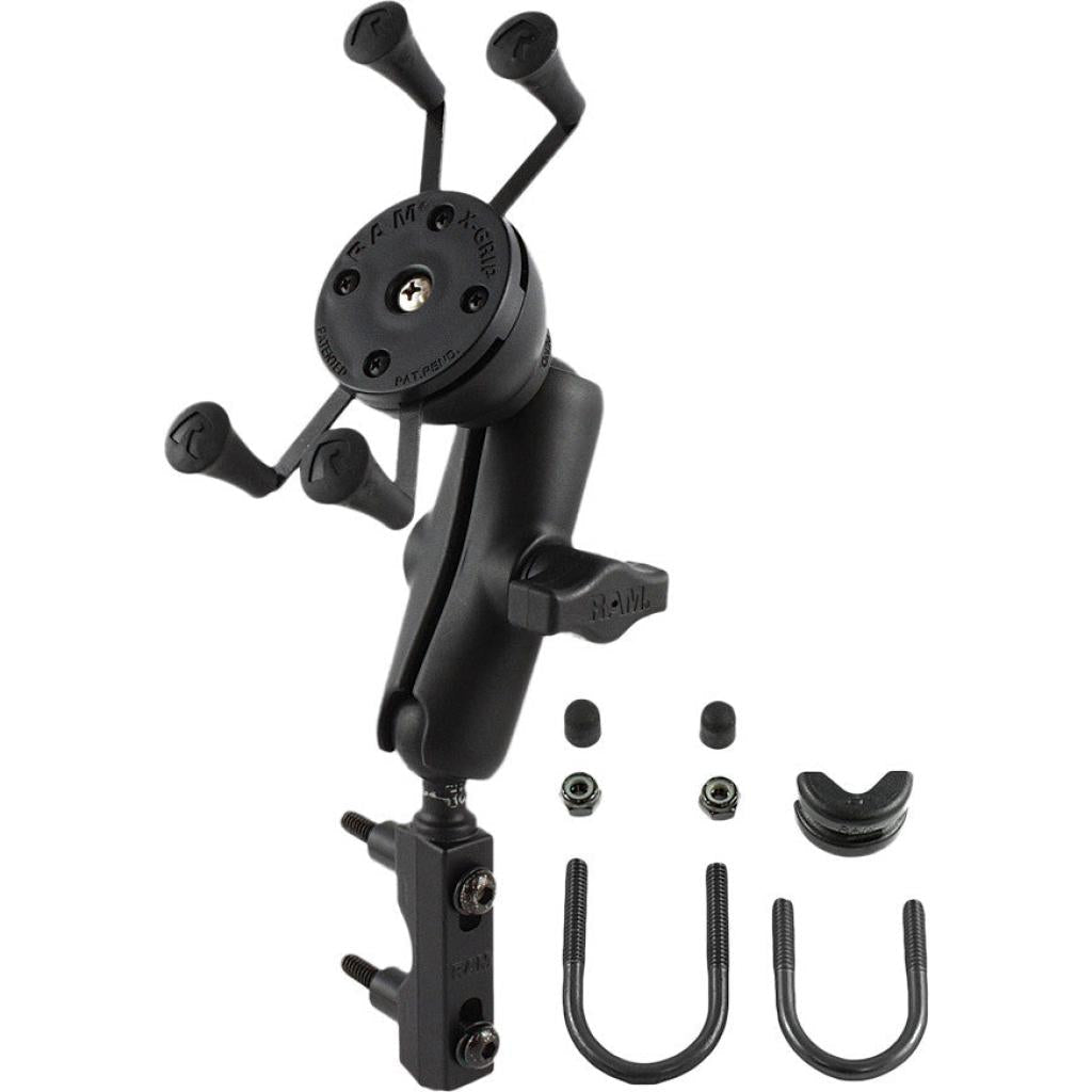 Ram X - Grip Phone Mount w/ Brake/Clutch Reservoir Base - Medium | RAM - B - 174 - UN7 - MojoMotoSport.com