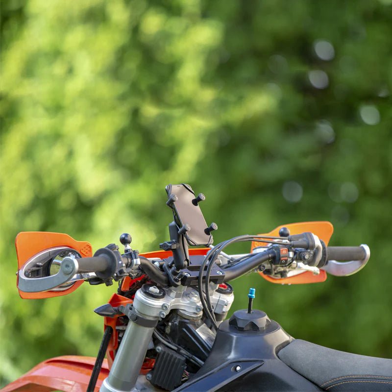 Ram X - Grip Phone Mount w/ Handlebar U - Bolt Base - Medium | RAM - B - 149Z - UN7 - MojoMotoSport.com