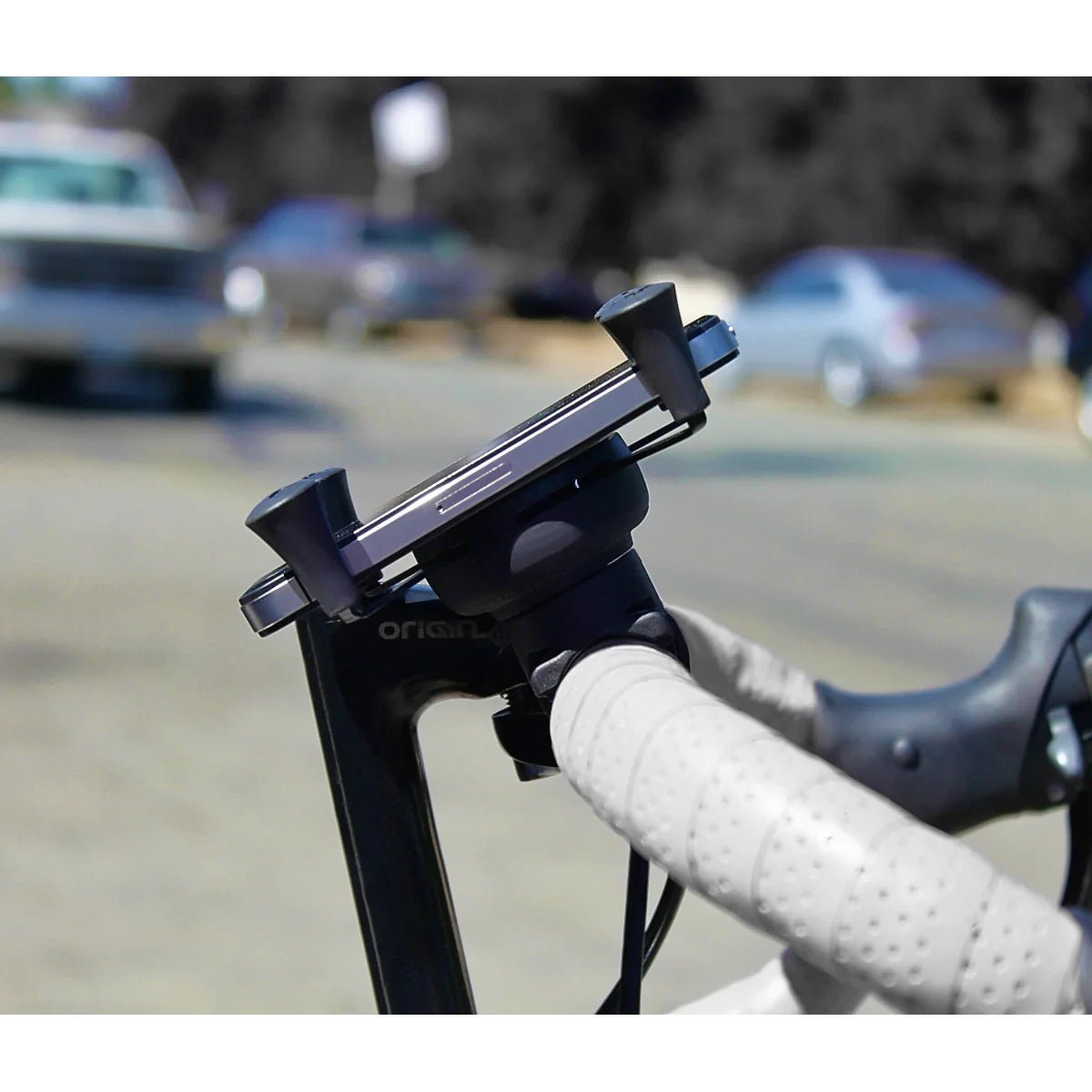 Ram X - Grip Phone Mount w/ RAM EZ - On/Off Bicycle Base | RAP - 274 - 1 - UN7 - MojoMotoSport.com
