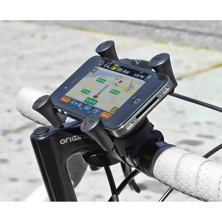 Ram X - Grip Phone Mount w/ RAM EZ - On/Off Bicycle Base | RAP - 274 - 1 - UN7 - MojoMotoSport.com